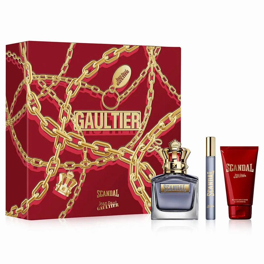 Scandal by Jean Paul Gaultier 100ml EDT 3 Piece Gift Set