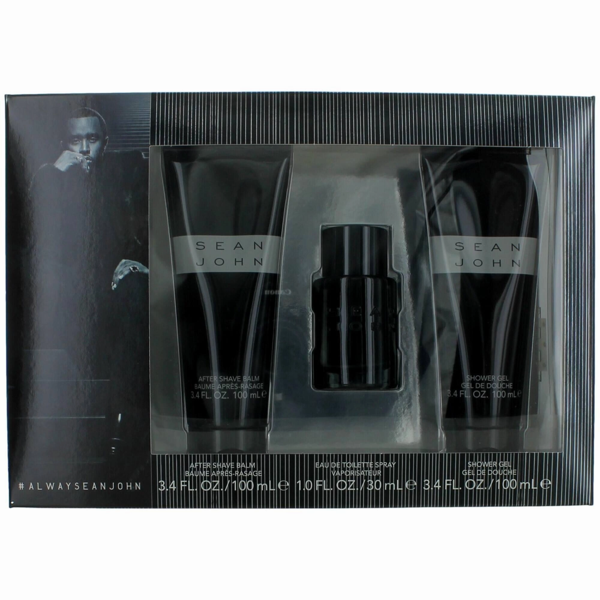 Sean John Men's 3 Piece Gift Set - Oriental-Woody Base