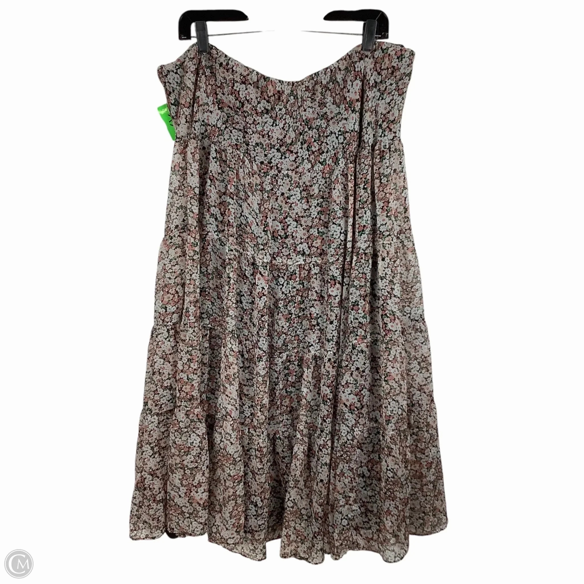 Skirt Maxi By Ralph Lauren In Floral Print, Size: 3x