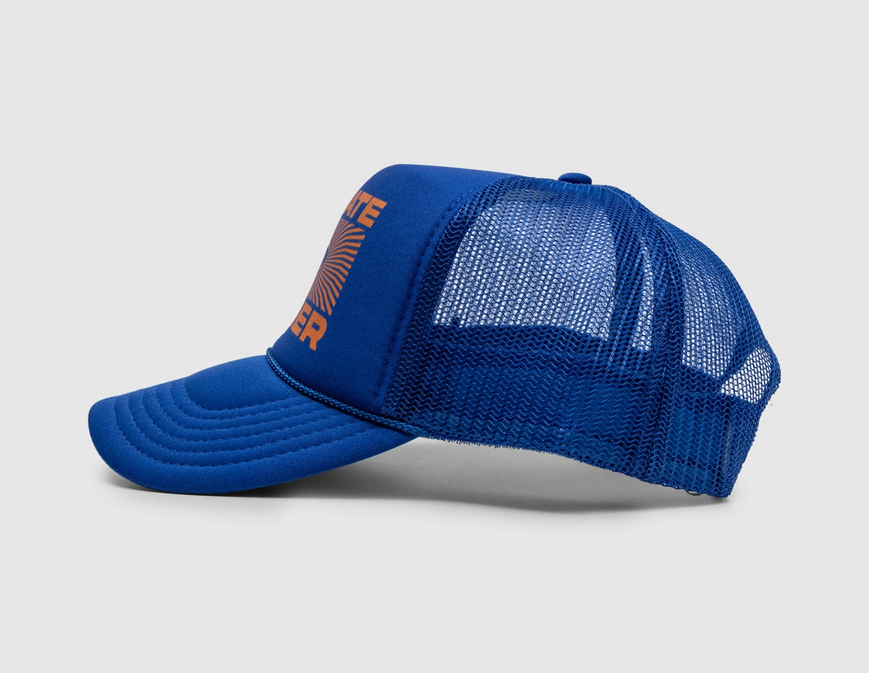 Supervsn Vibrate Higher Trucker Hat / Blue