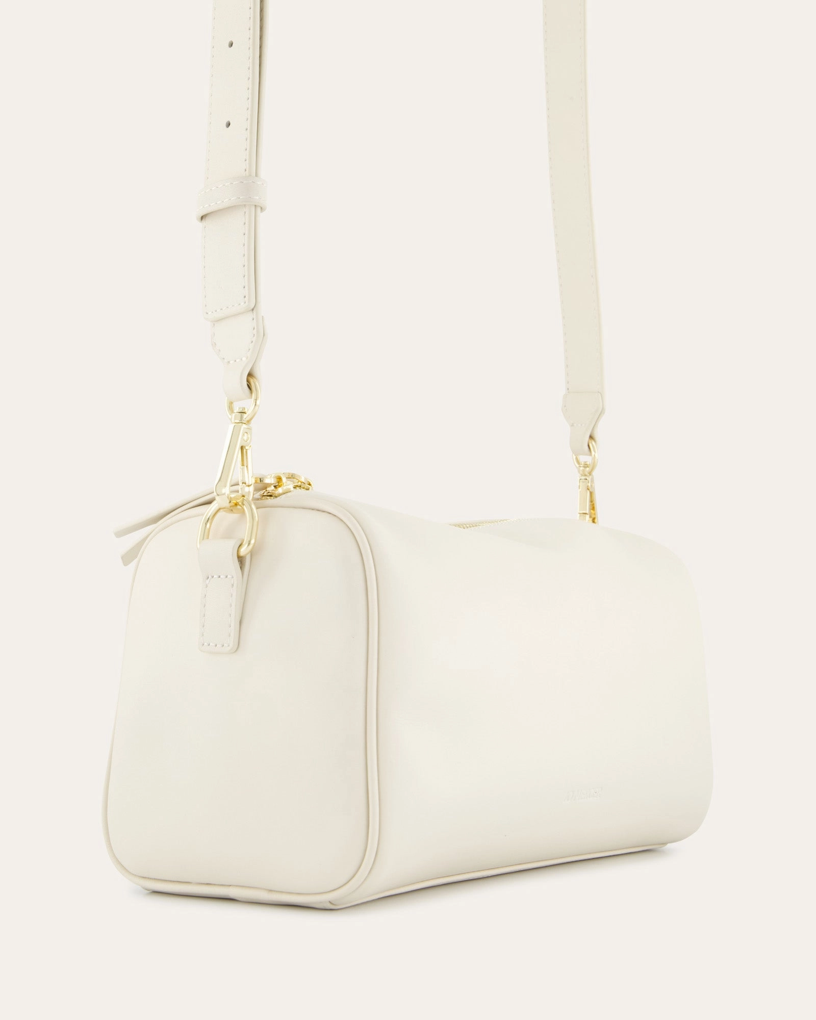 SYLVIE CROSSBODY BAG OFF WHITE LEATHER