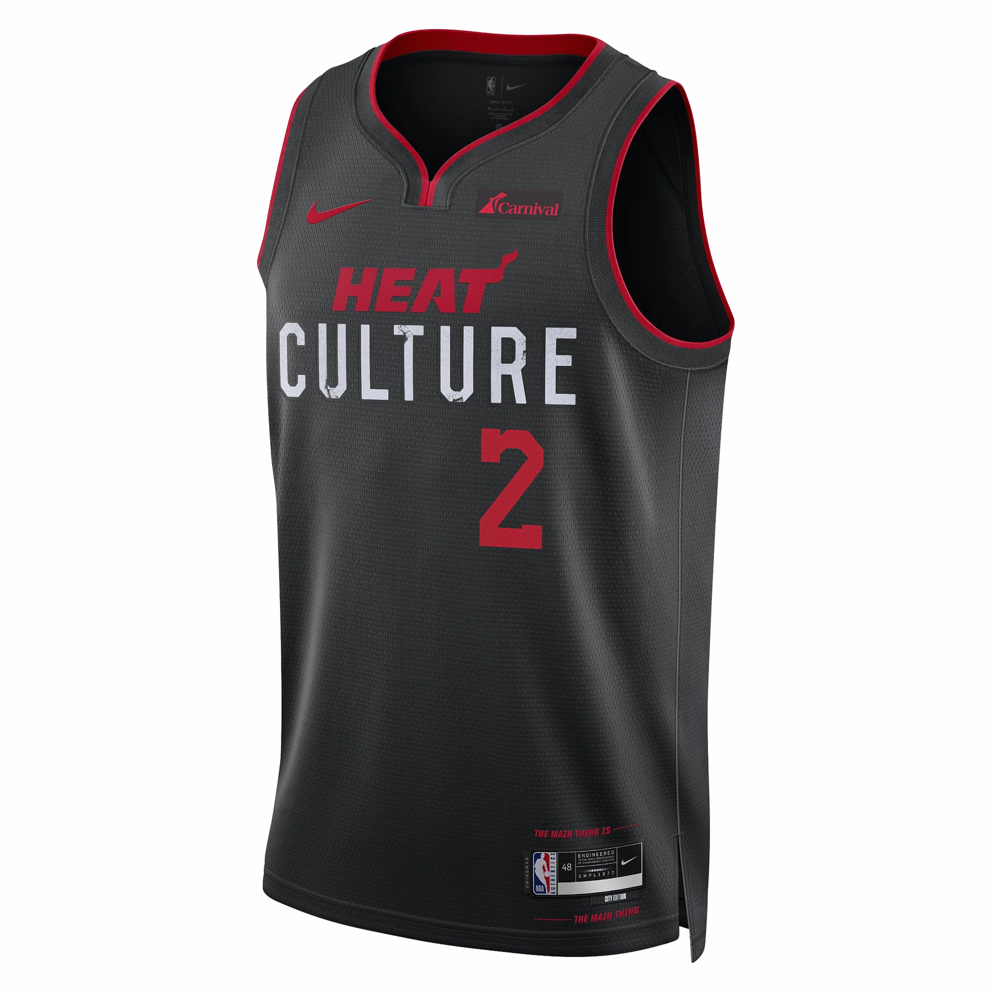 Terry Rozier III Nike HEAT Culture Swingman Jersey