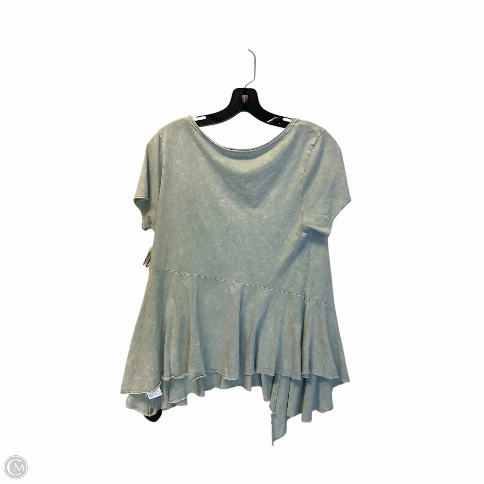 Top Short Sleeve Basic By Eri   Ali In Green, Size: S