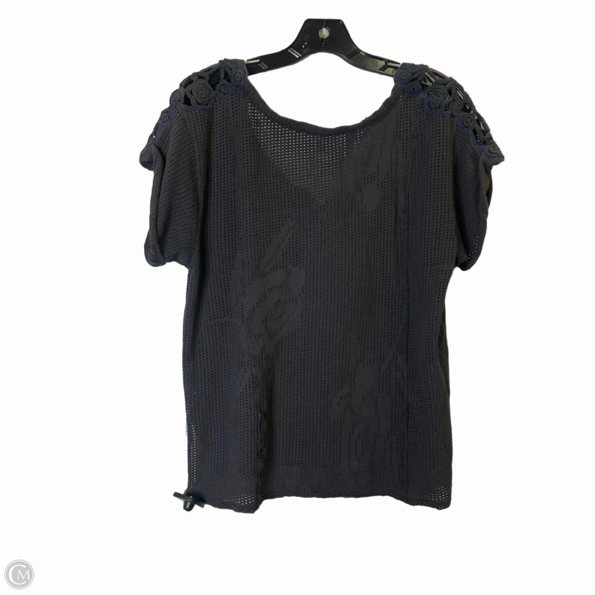 Top Short Sleeve By Free People In Grey, Size: M