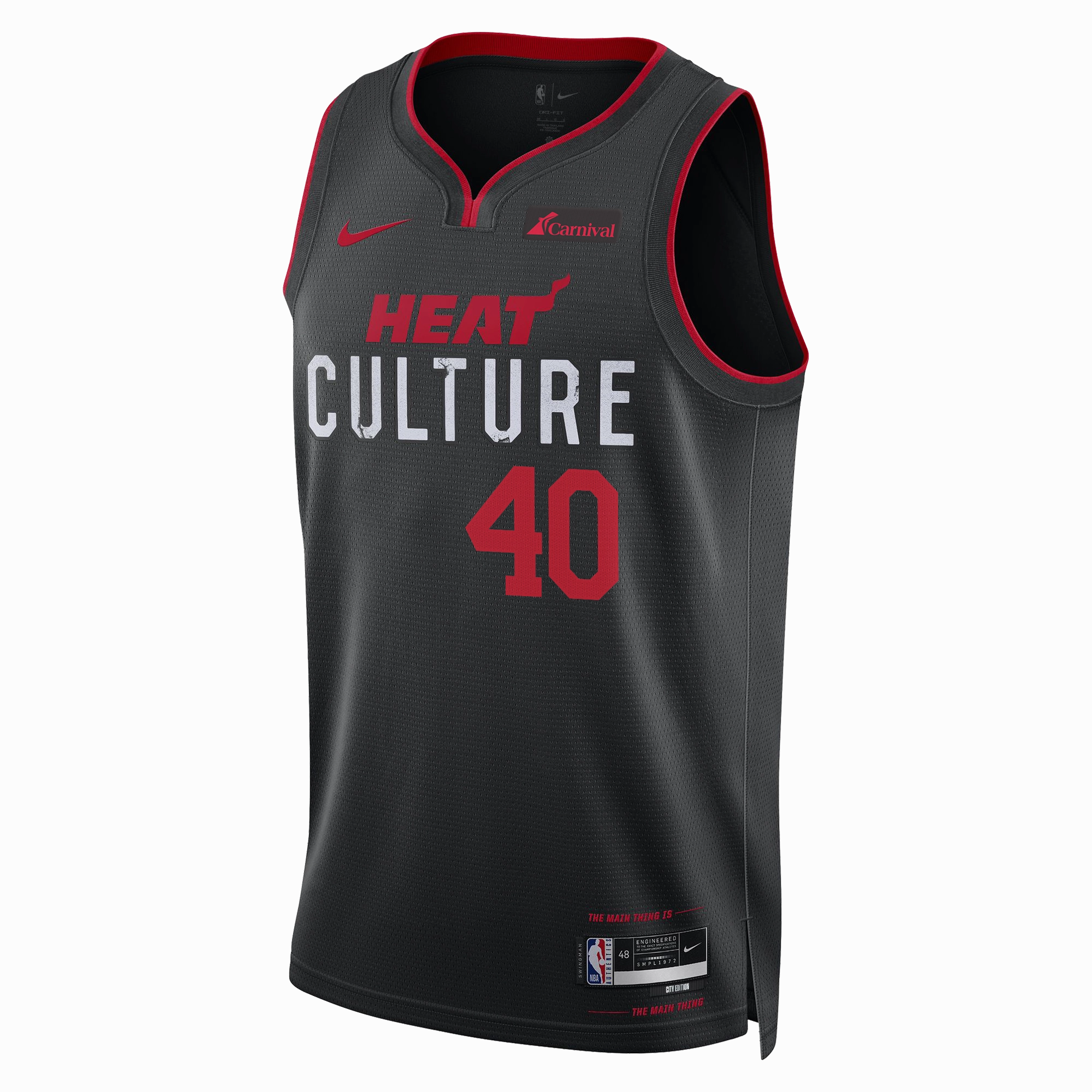 Udonis Haslem Nike HEAT Culture Swingman Jersey