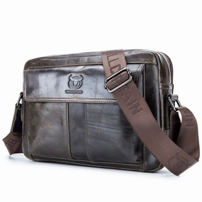 West Louis™ Designer Genuine Leather Business-Men Office Briefcase